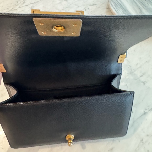 Chanel Black Quilted Leather Bag - Picture 6 of 8